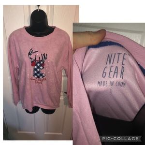 Sweater/ t-shirt “goodnight deer”